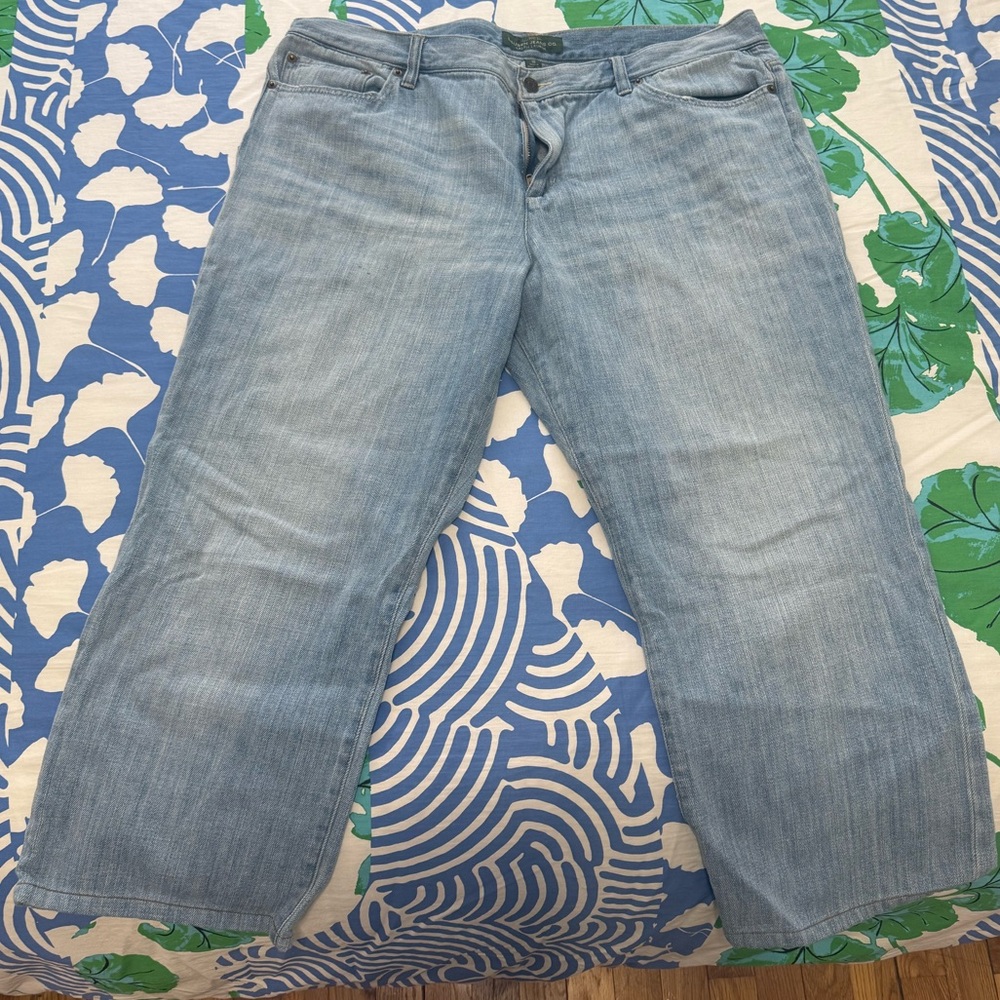 Ralph Lauren Light Blue Cropped Women's Jeans